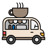 Food truck icon